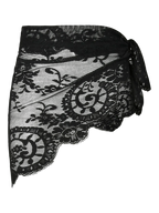 Pieces Tørklæde - Anni Hip - Black