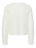 Pieces Cardigan - Bonnie - Cloud Dancer