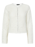 Pieces Cardigan - Bonnie - Cloud Dancer
