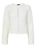 Pieces Cardigan - Bonnie - Cloud Dancer