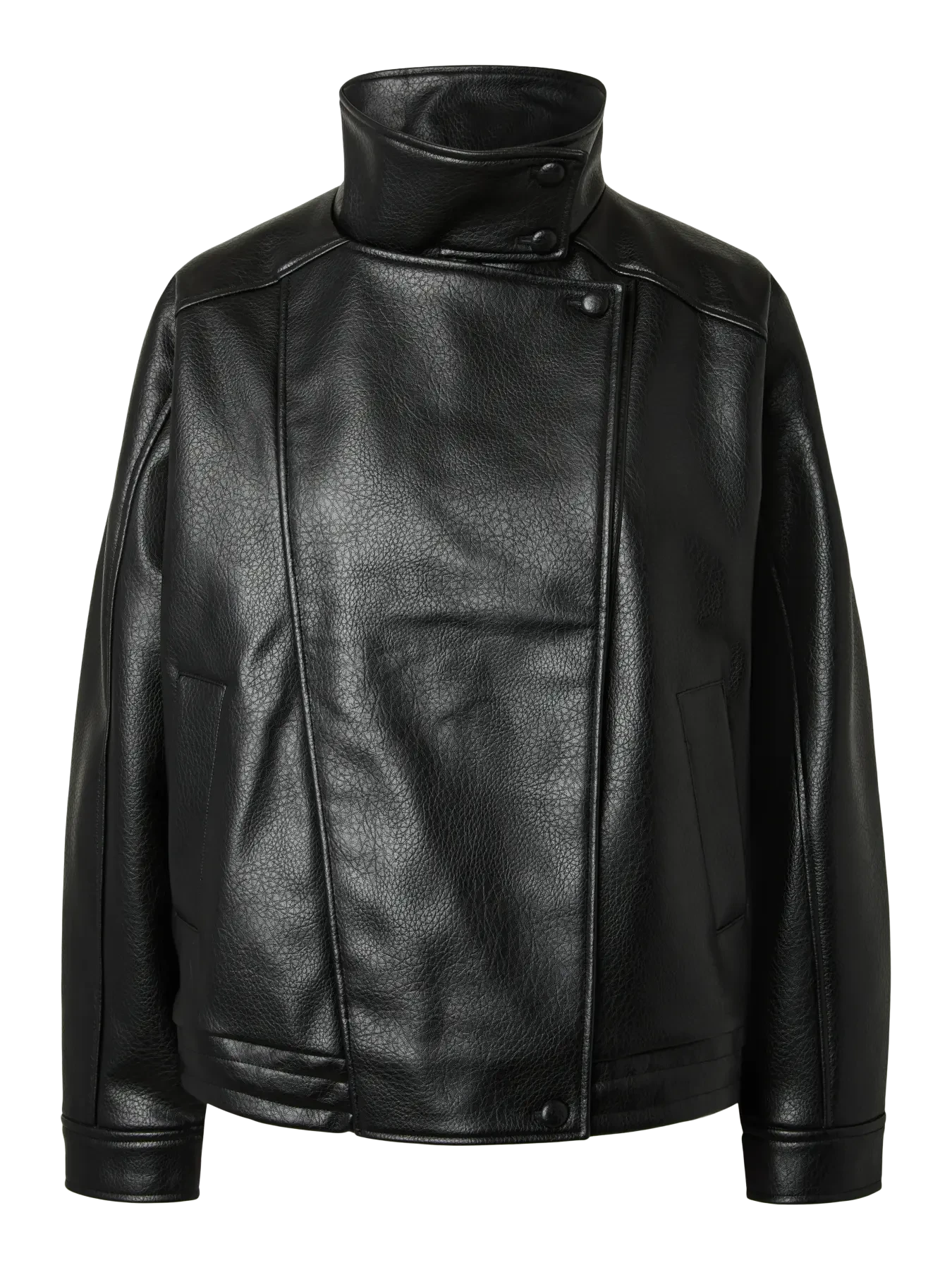 Pieces Jakke - Britney Coated - Black