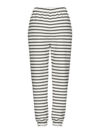 Pieces Bukser - Chilli - Black/White