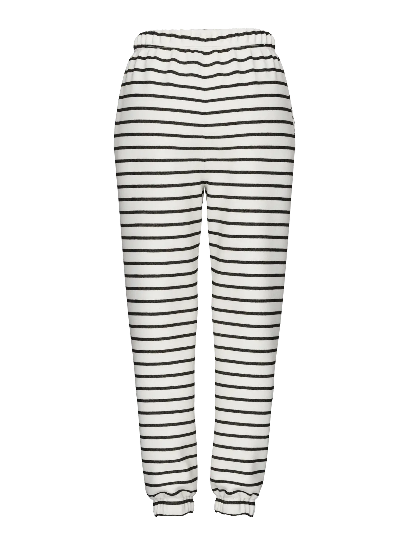 Pieces Bukser - Chilli - Black/White