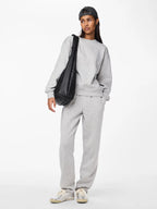 Pieces Sweatshirt - Chilli - Grey