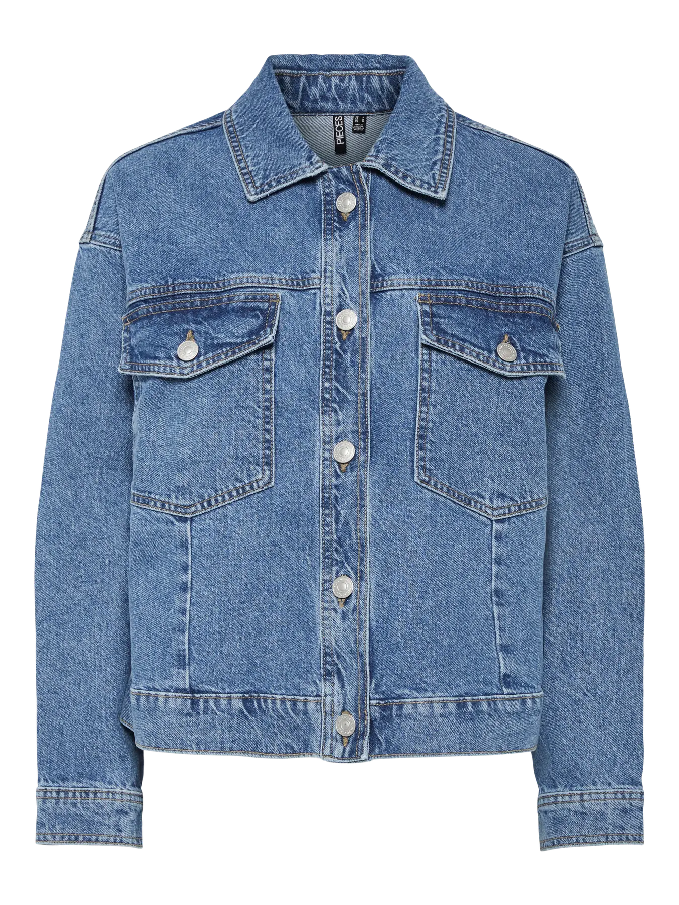 Pieces Jakke - Elma - Denim - Blue