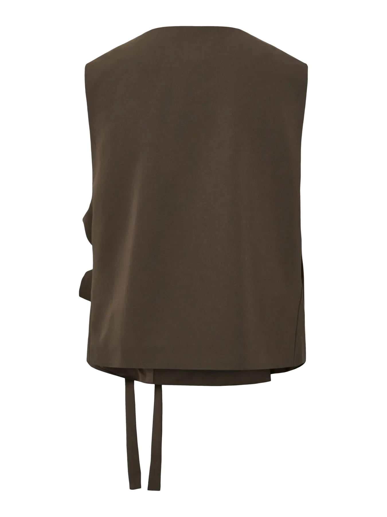 Pieces Vest - Emy Tailored - Turkish Coffee