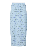 Pieces Nederdel - Flora HW ankel - Cashmere Blue Flowers