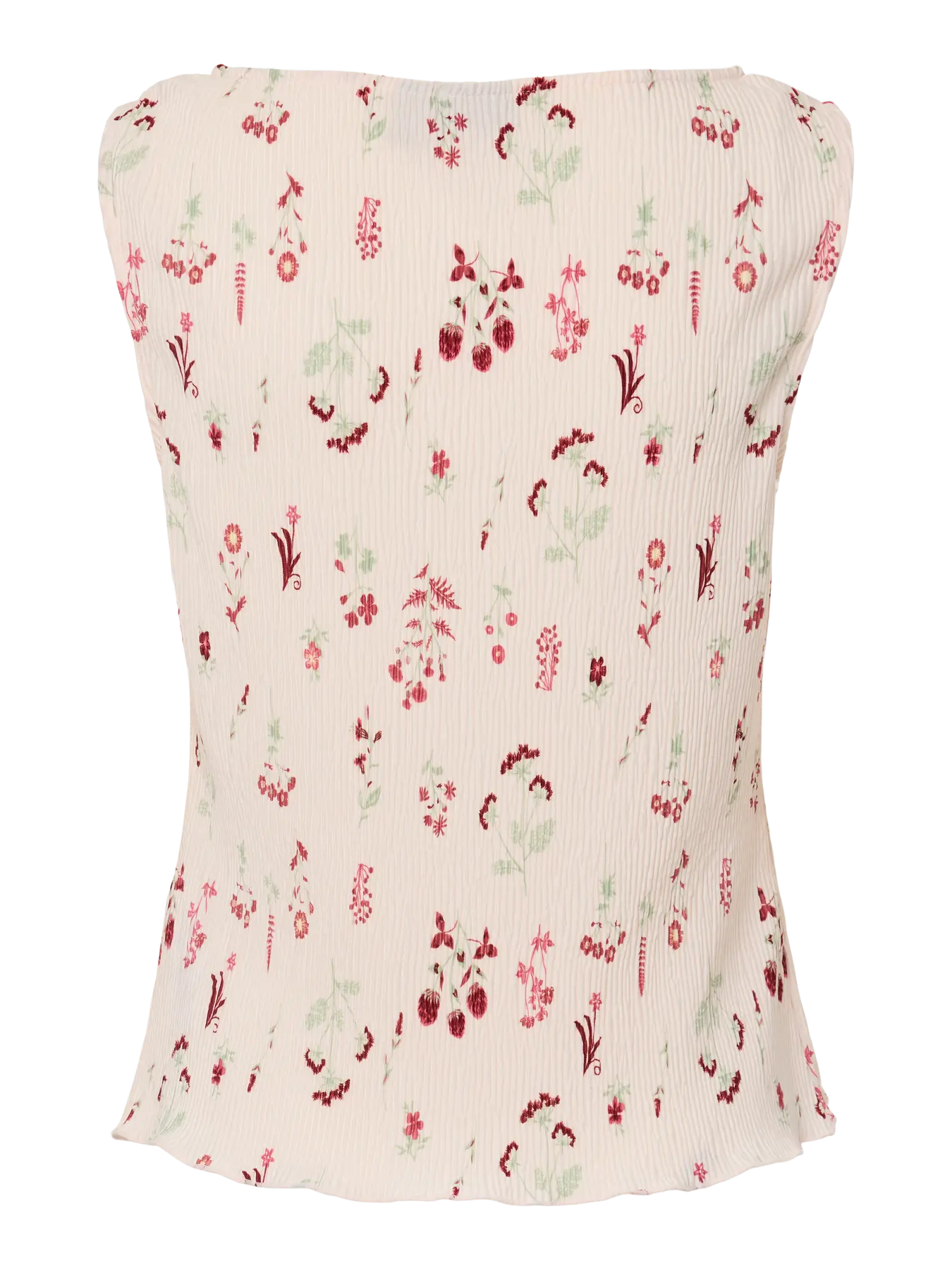 Pieces Top - Flora SL Tank top - Petal Pink Flowers