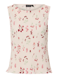 Pieces Top - Flora SL Tank top - Petal Pink Flowers
