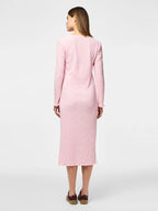 Pieces Kjole - Flora - Pink/White