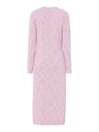 Pieces Kjole - Flora - Pink/White