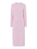 Pieces Kjole - Flora - Pink/White