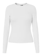 Pieces Bluse - Lula - White