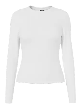 Pieces Bluse - Lula - White