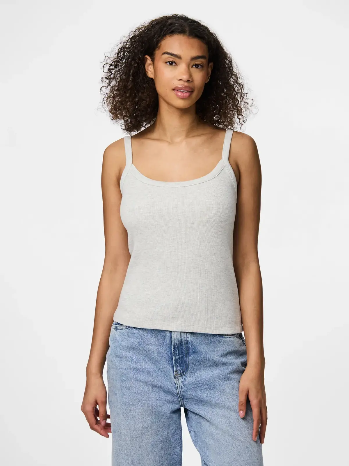 Pieces Top - May Strap - Grey