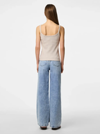 Pieces Top - May Strap - Beige