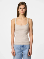 Pieces Top - May Strap - Beige