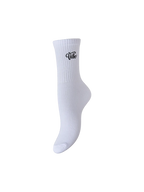 Pieces Strømper - Molly - Vibe-Logo - White