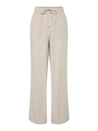 Pieces Bukser - Pia hw wide - Beige