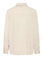 Pieces Skjorte - Pia - Beige