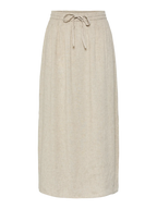 Pieces Nederdel - Pia - Beige