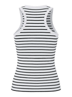 Pieces Top - Ruka - Black/White