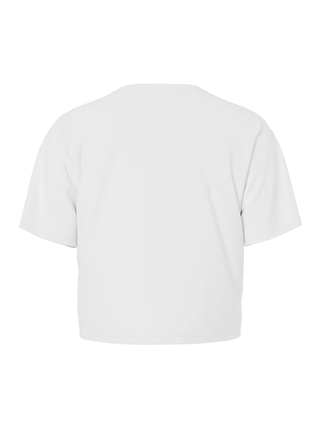 Pieces t-shirt - Sara short - Bright White