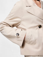 Pieces Jakke - Scarlett - Beige