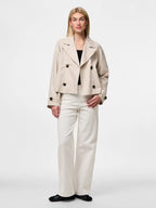 Pieces Jakke - Scarlett - Beige