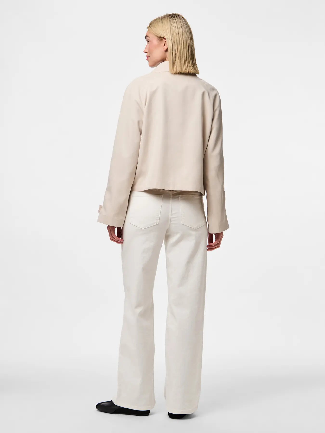 Pieces Jakke - Scarlett - Beige