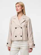 Pieces Jakke - Scarlett - Beige