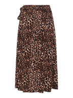 Pieces Nederdel - Tala Wrap - Leopard