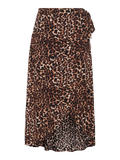 Pieces Nederdel - Tala Wrap - Leopard