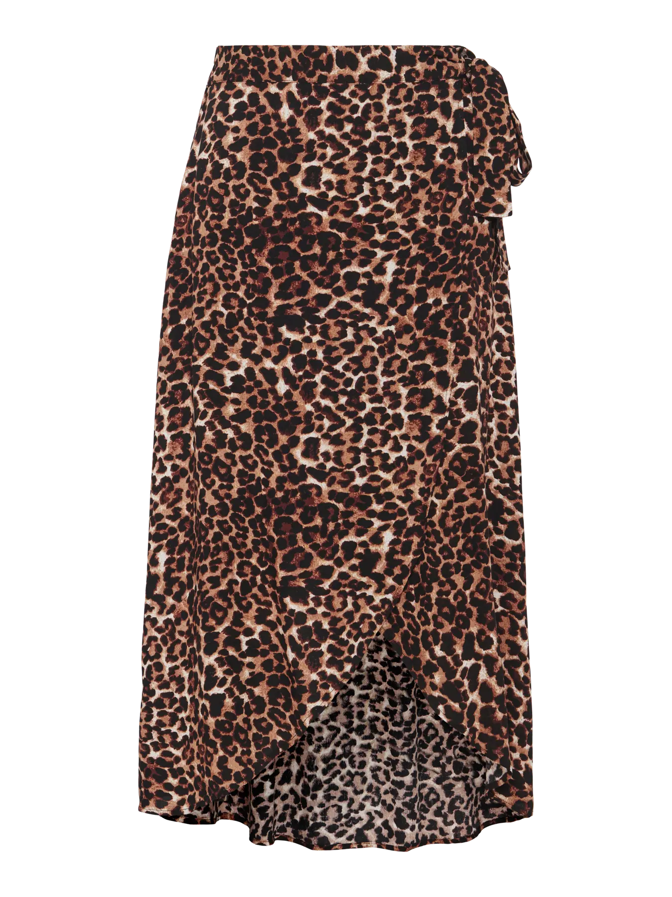 Pieces Nederdel - Tala Wrap - Leopard