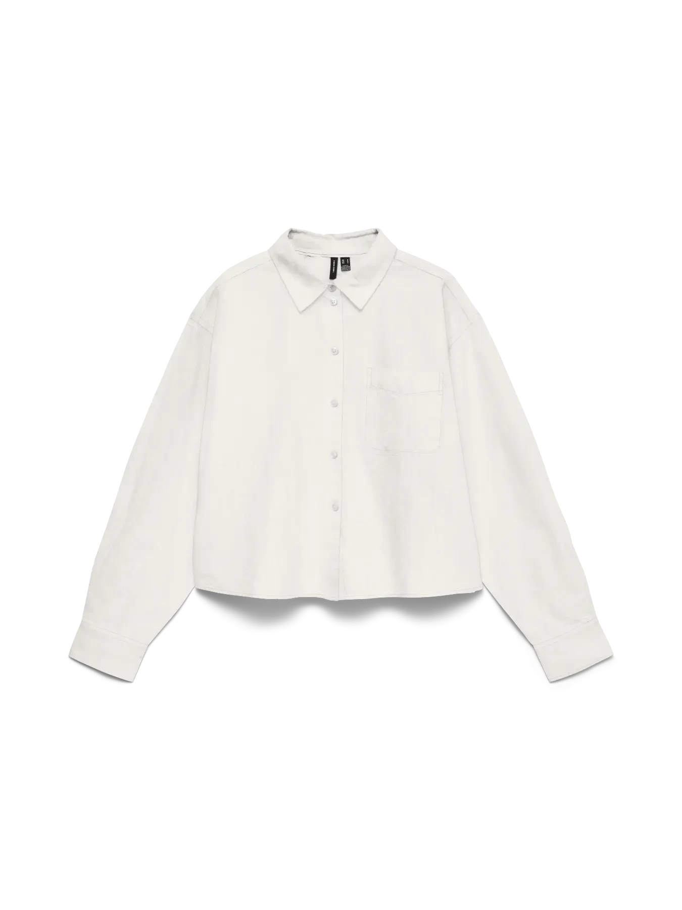 Vero Moda Skjorte - Aria LS Short - Snow White
