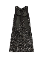 Vero Moda Kjole - Bella - Silver/Black