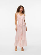 Vero Moda Kjole - Camille Frill - Pink