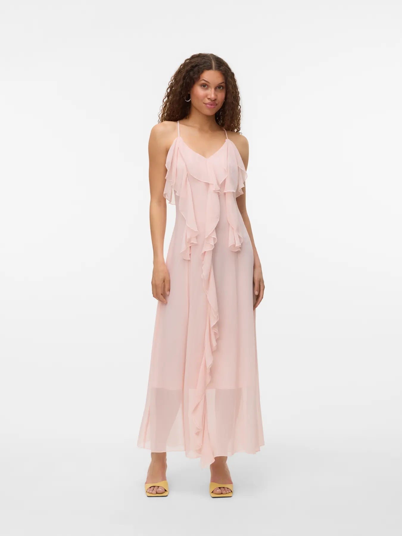 Vero Moda Kjole - Camille Frill - Pink