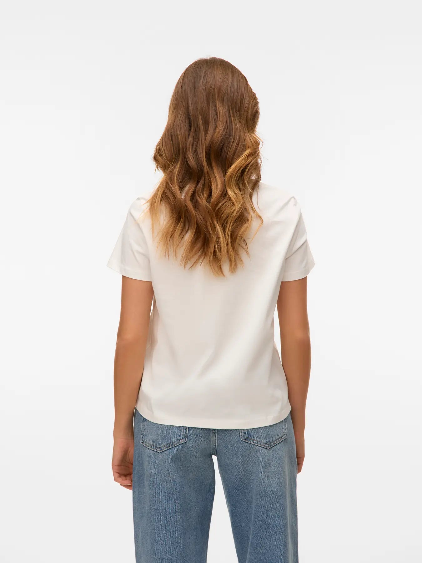 Vero Moda T-Shirt - Clara Francis - White