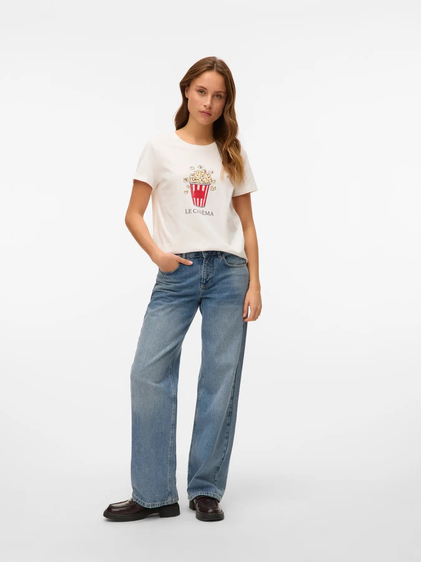Vero Moda T-Shirt - Clara Francis - White