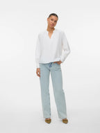 Vero Moda Bluse - Fanni - White