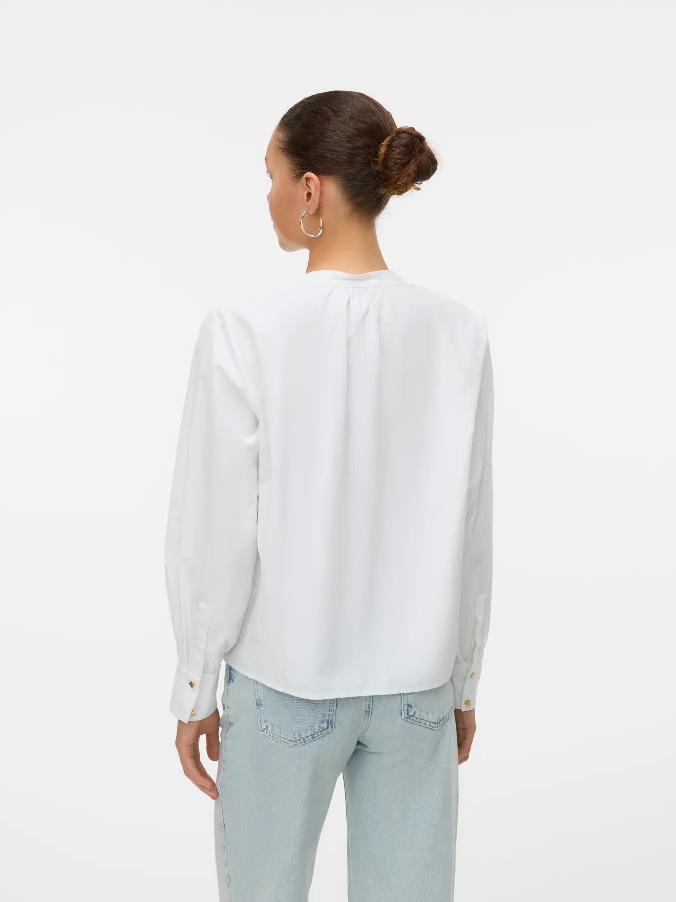 Vero Moda Bluse - Fanni - White