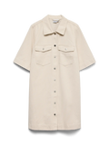Vero Moda Kjole - Fenja - Denim - Creme