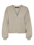 Vero Moda Cardigan - Gold Button - Beige