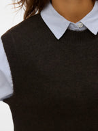 Vero Moda Vest - Lefile - Brown