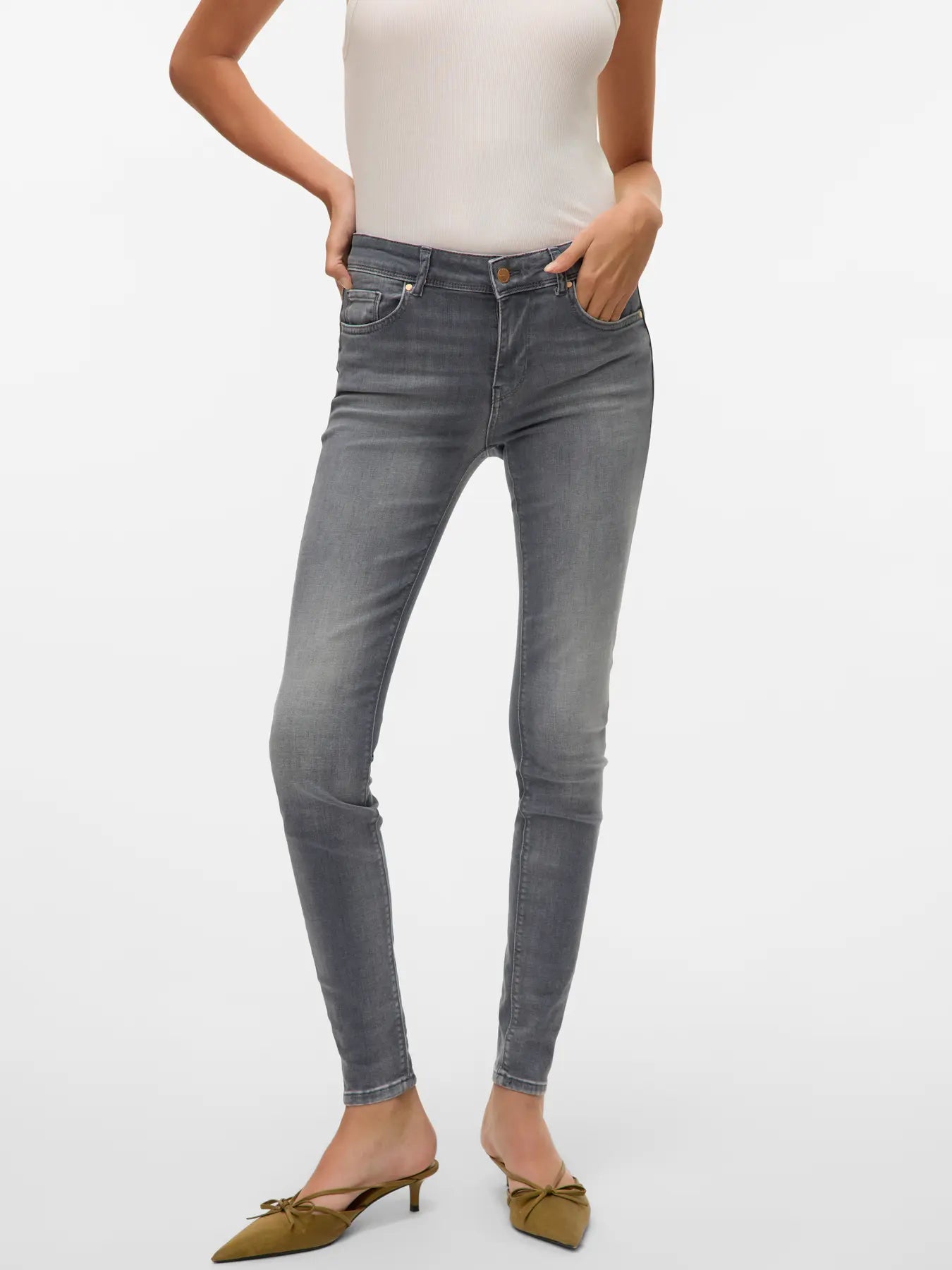 Vero Moda Jeans - Lux - Grey