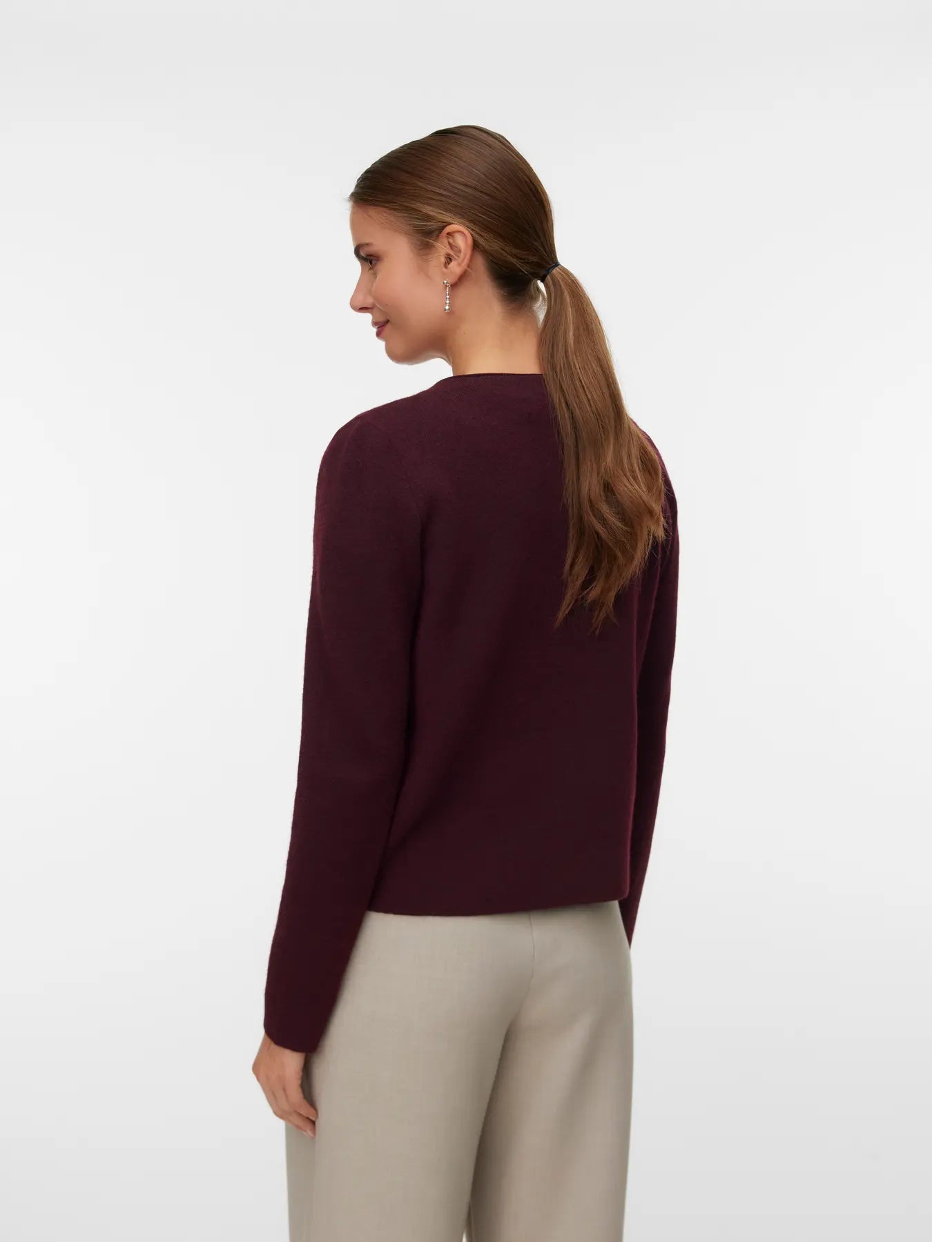 Vero Moda Cardigan - Marina - Bordeaux