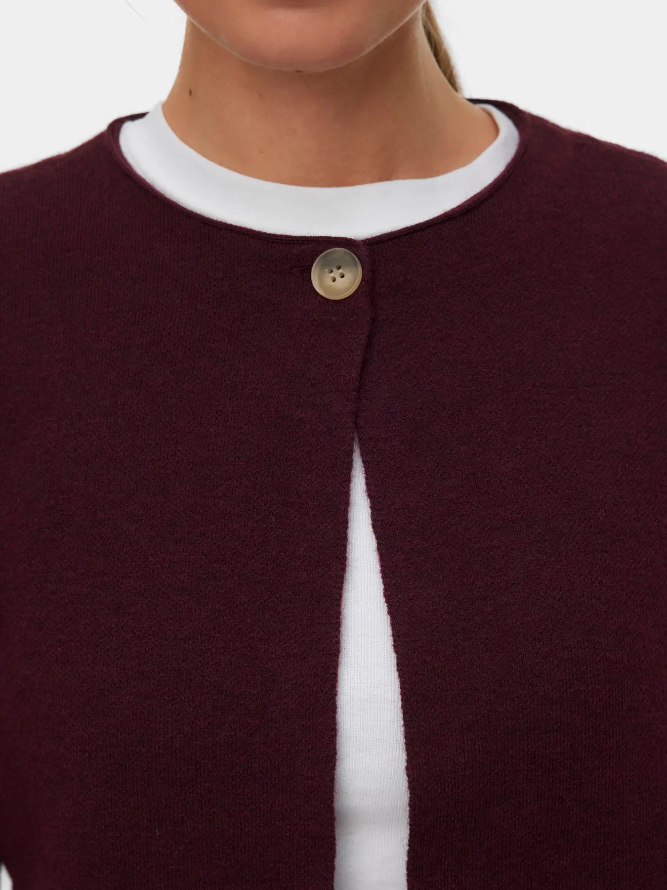 Vero Moda Cardigan - Marina - Bordeaux