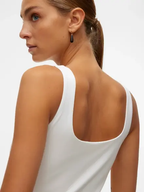 Vero Moda Top - Million Square 2-Way - White