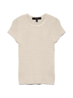 Vero Moda T-shirt - Silje - Creme